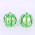 Watermelon Party Supplies Cute Fruit Green Large Capacity Cup with Lip and Straw Plastic Watermelon Shaped Drinking Cup