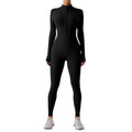 One Piece Sportswear Bodysuit  Women Fitness Sports Jumpsuit Seamless Gym Plus Size  Ribbed Gym Training Dancewear