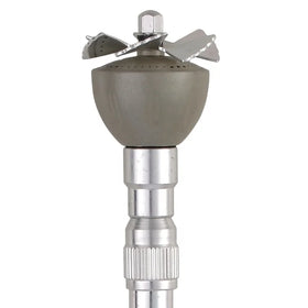 New Design Garden Telescoping Metal Aluminum 360 Gear Drive Vane Sprinkler Decoration