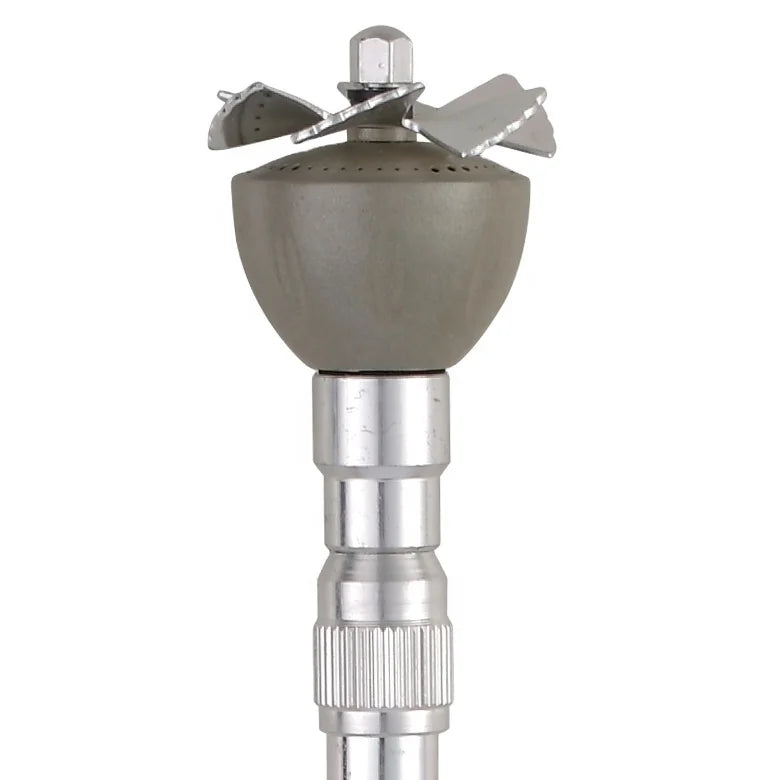 New Design Garden Telescoping Metal Aluminum 360 Gear Drive Vane Sprinkler Decoration