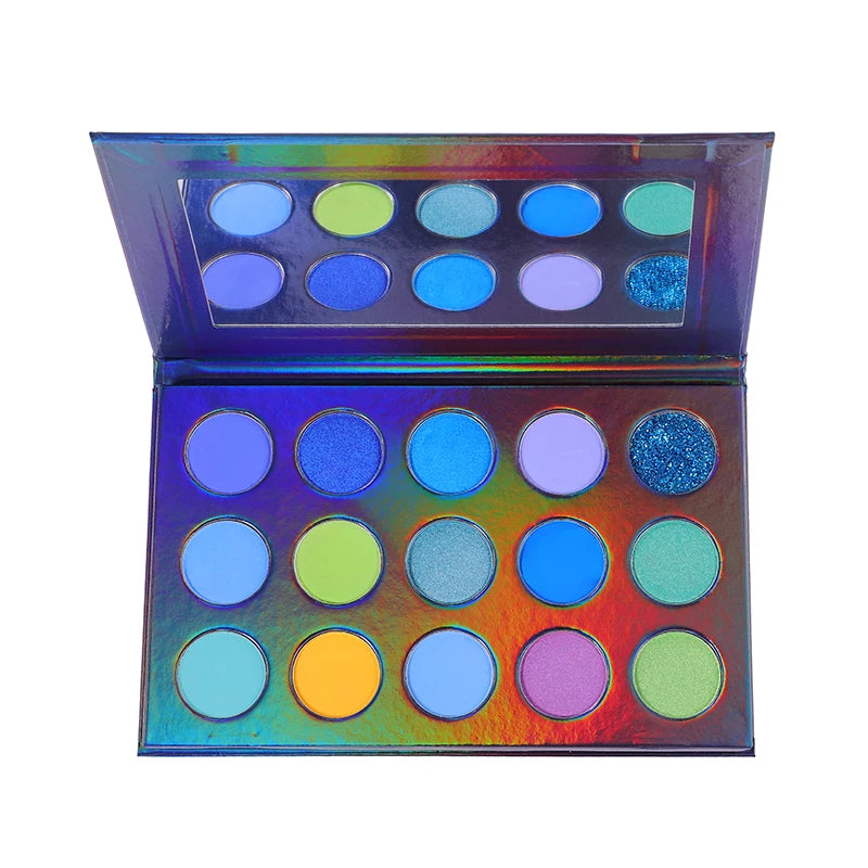 Low Moq Diy Makeup No logo Eyeshadow Palette Private Label in Wholesale Price Vegan Makeup High Pigment Eyeshadow Palette