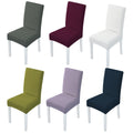 Wholesale Jacquard Wedding Dining Room Office Spandex Elastic Dining Chair Covers