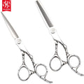 AR-D18 Professional Hair Cutting Scissors Set Barber Hair Scissors Thinning Scissor Hairdressing Shears 440C Stainless Steel