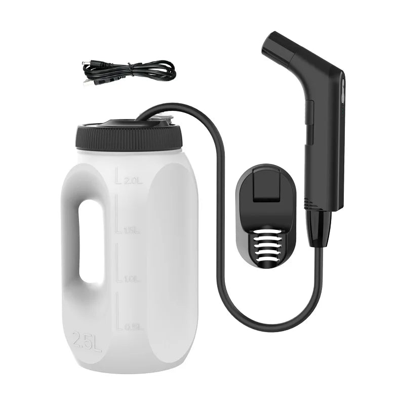 Portable Travel Bidets Waterproof IPX6 2 Pressure Modes Handheld Bidet With 2.5L Water Tank Perfect for Indoor Outdoor Use