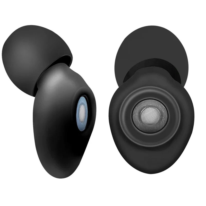 Factory Sale Silicone Reusable Soft Comfortable Earplugs for Noise Reduction SleepingNoise Sensitivity & Flights