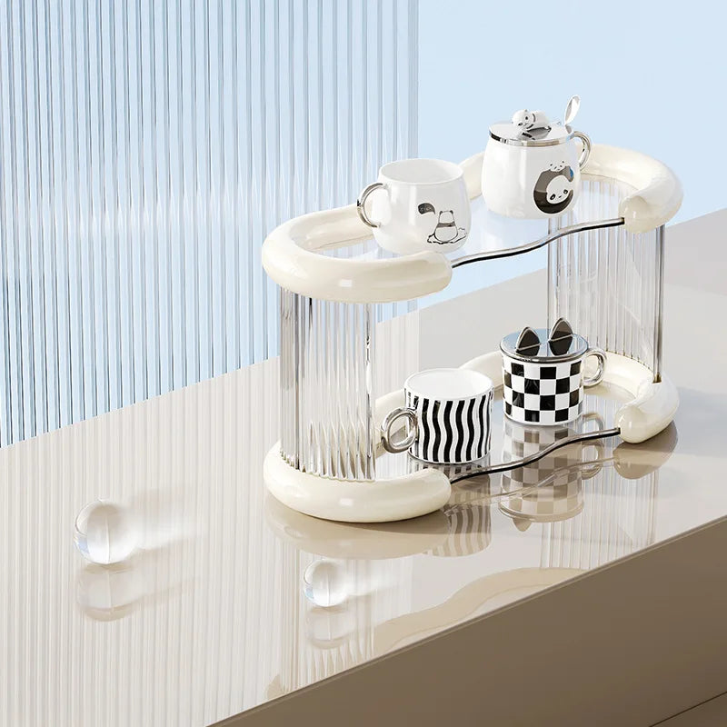 Multifunction Large Makeup Desk Storage Organizer Transparent Cosmetic Storage Boxes & Bins
