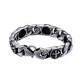 KALEN Stainless Steel Silver Cross Fashion Bracelets for Men