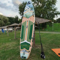 Overseas Spot High Quality Paddle Board 35'' Super Wide Size Inflatable Stand up Paddle Board Surf Board SUP with Accessories