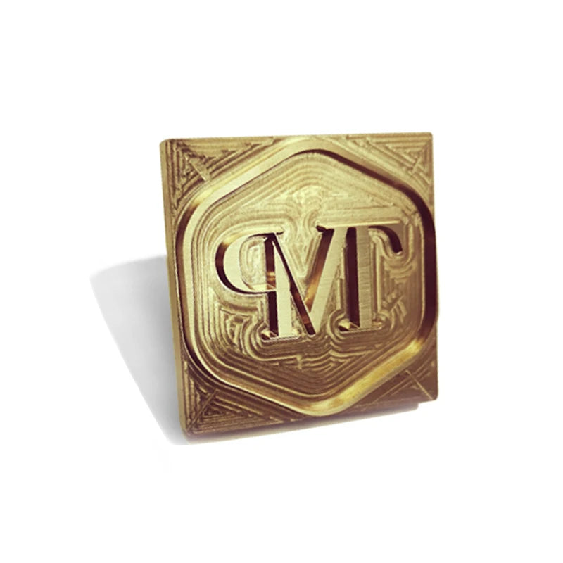 Customized Processing Parts Embossed logo Paper Skin Hot Stamping Customized Copper Mold