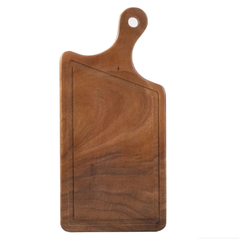 Wholesale Factory Custom Small Serving Tray With Handle Wooden Chopping Board
