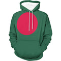 Fitspi Wholesale Custom Country Logo Printed Pullover Sweatshirts Bangladesh Flag Hoodie Adult Casual Fashion Unisex Hoodies