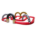 Factory Wholesale Inflatable Castle Go Karts and Bumper Cars Race Track for Kids