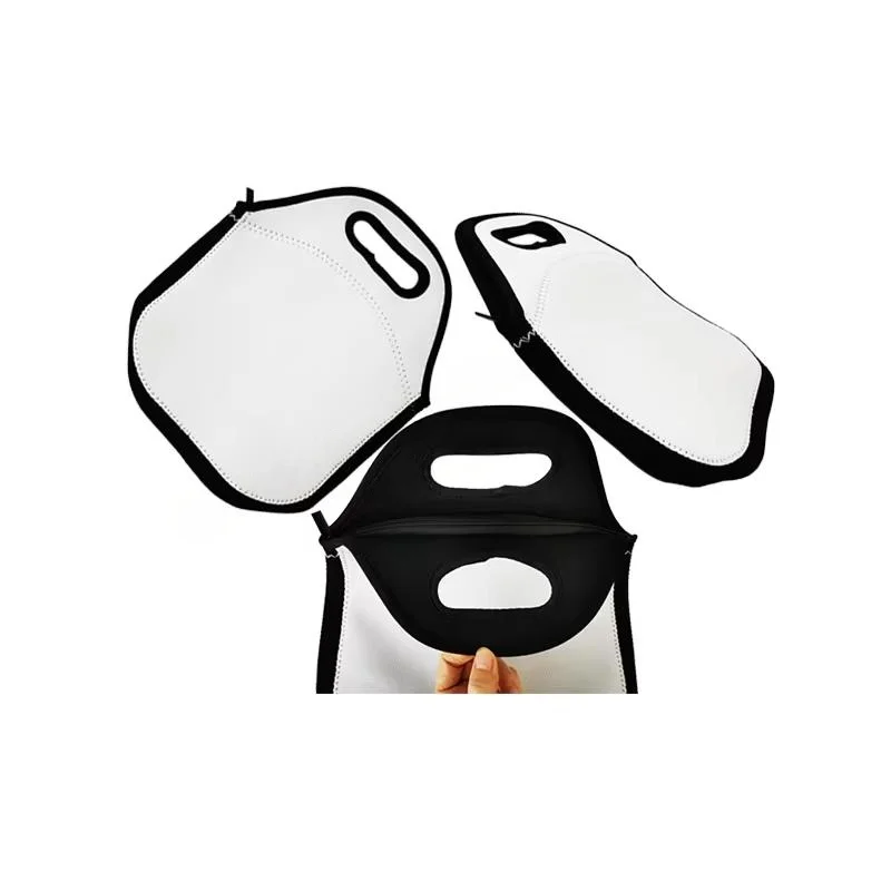 Neoprene Lunch Cooler Bags Large Size Sublimation Insulated Lunch Tote Bags for Adults