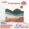 Orfon Custom DIY Painting by Number Modern 20x20cm Canvas with Frame for Kids Decorative Use Oil Medium