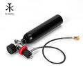 TUXING Hot Sale OEM ODM 0.5L Flat / Round Bottom 3000psi 200bar PCP HPA Outdoor Sport Paintball Scuba Diving Aluminum Air Tank