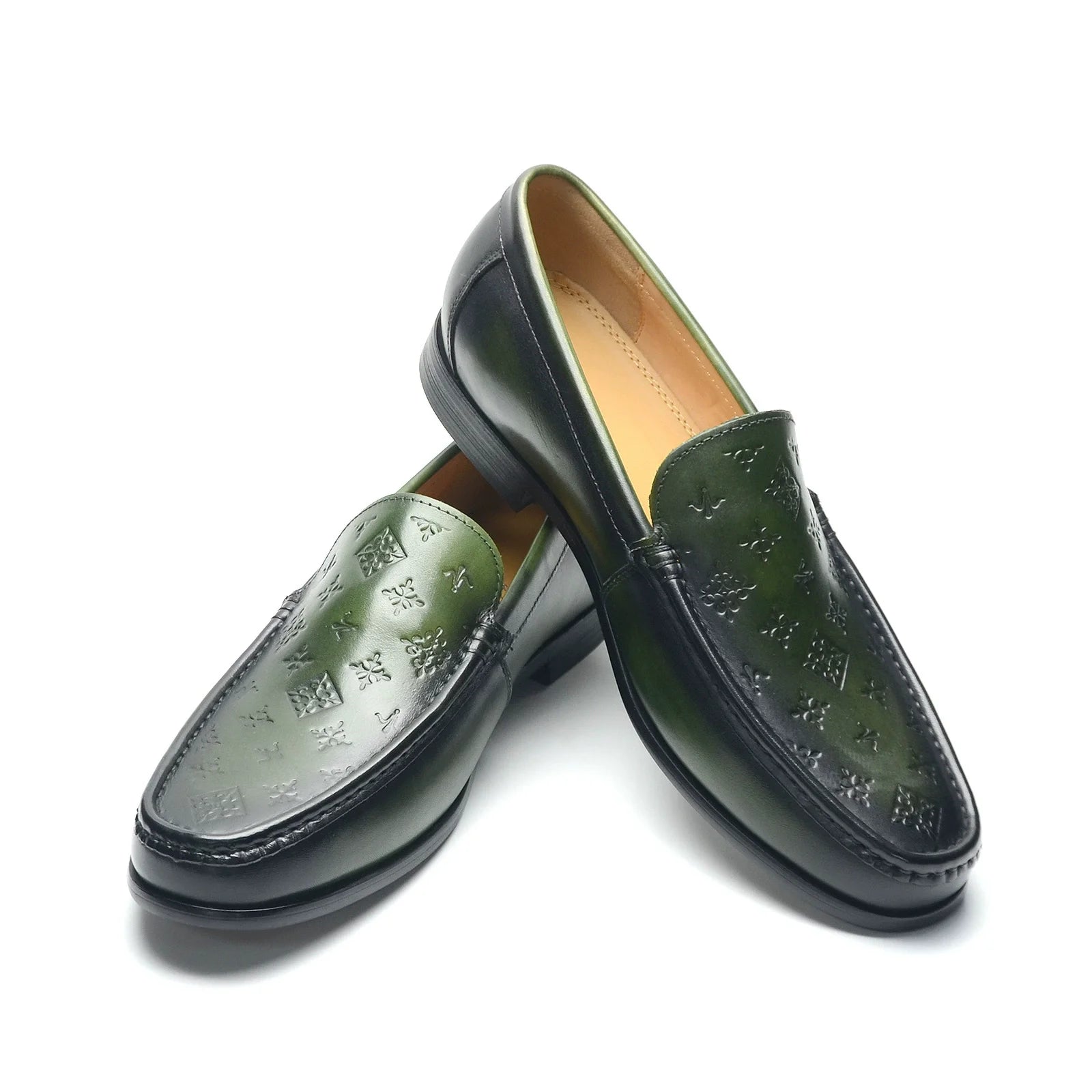 Stylish Handmade Italian Men Shoes Casual Exquisite Slip-on Leather Loafers for Men Top Grade Oxford Custom Dress Shoes Men