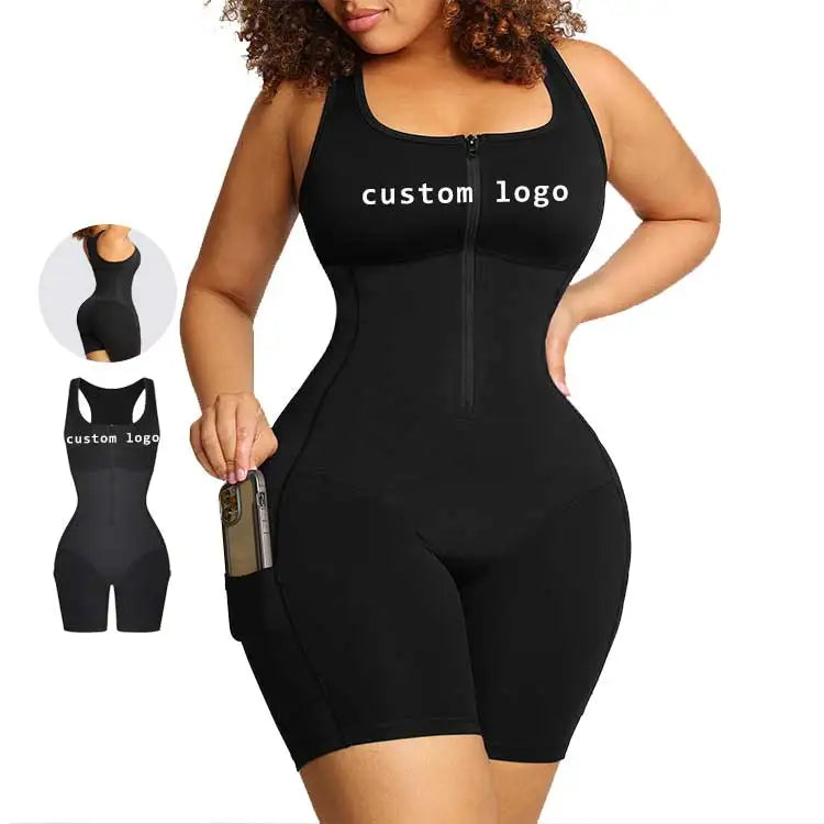 Hexin Tummy Control Compression Latex Bodysuit Enhnacer Butt Lifter Shaper Body Shaper Shapewear for Women