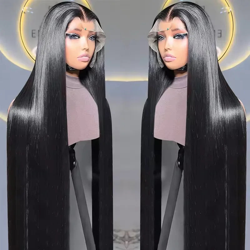 30 32 Inch Glueless Lace Front Wig Human Hair 13x6 HD Lace Frontal Wig Raw Vietnamese Cuticle Aligned Hair Wigs for Black Women