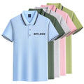 Factory Professional Workwear Comfortable Support Custom Holiday Gifts Quick-Drying Unisex Short-Sleeved Polo T-Shirt for Men