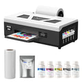 Colorsun Desktop Printer A4 Size 21CM Roll Pet Film Printer Impresora Dtf Printer T-shirt Printing Machine Small DTF with Ink