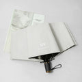 Designer 3-Fold Umbrella Custom Logo Printing Wholesale Chinese Manual Control Promotional 190T Nylon Black Coated Metal Frame
