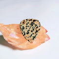 Huiying Custom Guitar Pick Diy Pick Quartz Crystal Dalmatian Jasper Guitar Pick