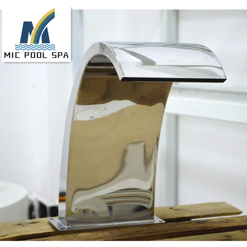 Outdoor Spa Equipment Stainless Steel Swimming Pool Water Curtain