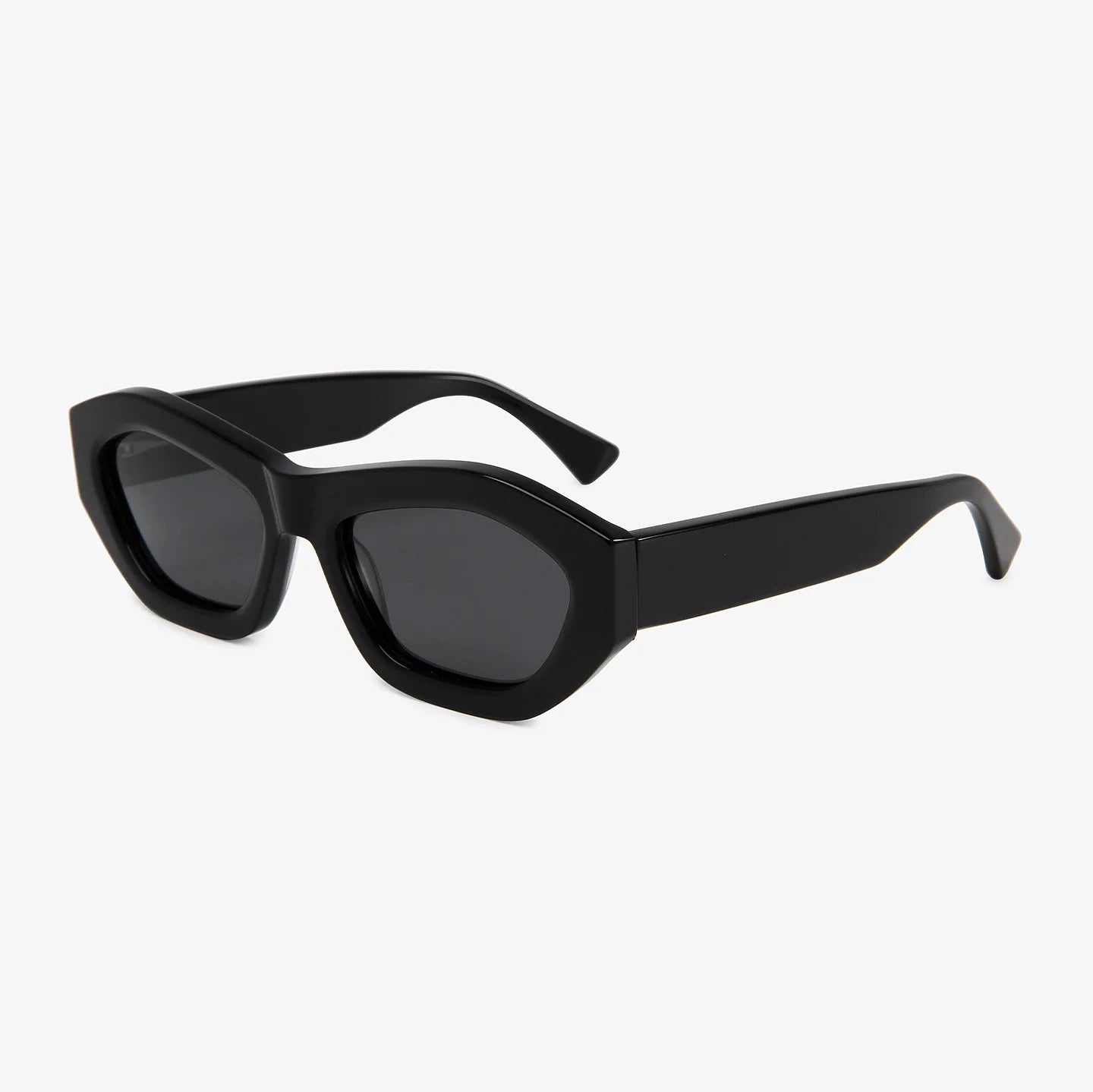 Trendy Glasses Handmade Polygon Sunglasses Vintage 2025 Luxury Sunglasses Men Custom Thick Acetate Sunglasses