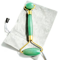 Green aventurine Jade Roller Gua Sha Face Roller Facial Beauty Roller Skin Care Tools DIY