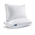 OEM Custom Modern Neck Solid Hot Sale Ultra Soft Quilted Polyester Pillow with Anti-Pilling & Anti-Dust Mite for Home Bed Use
