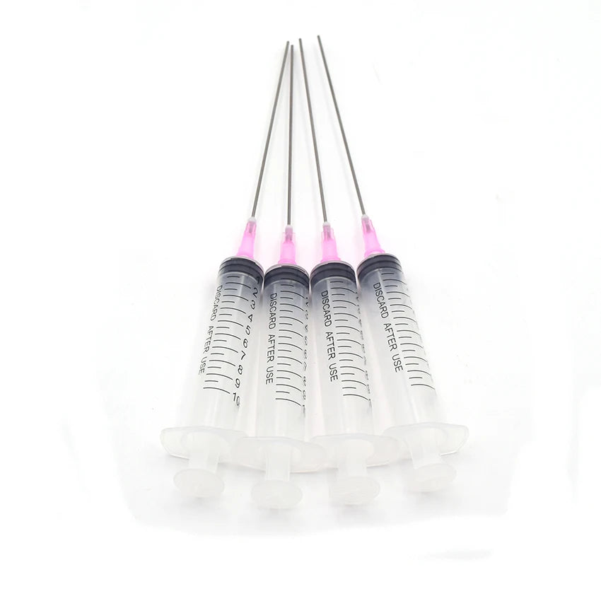 10ML Syringe With Needle Cleaning Tools Injector for Refilling Ink Cartridge CISS CIS With 10cm Long Needle Printer Parts