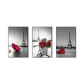 Modern Simple Art Tower HD Printed 3 Panel Polyester Canvas Wall Art Waterproof Eco-Friendly Framed/Unframed Home Decor Living