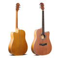 Matt Acoustic 41 Inch Guitar Sapele Wood Acoustic Guitar for Hot Sale