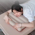 Ergonomic 3D Support Customizable Outdoor Camping Travel Pillow Bag Pinflatable Compressible Foam 100% Polyester 0.5-1Kg