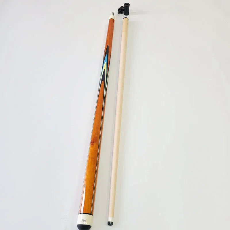 Xmlivet 12mm Tip Size Maple Wood Carom Pool Cues 142cm Length Pool Billiard Cue Sticks With Radial Pin Cue Sticks