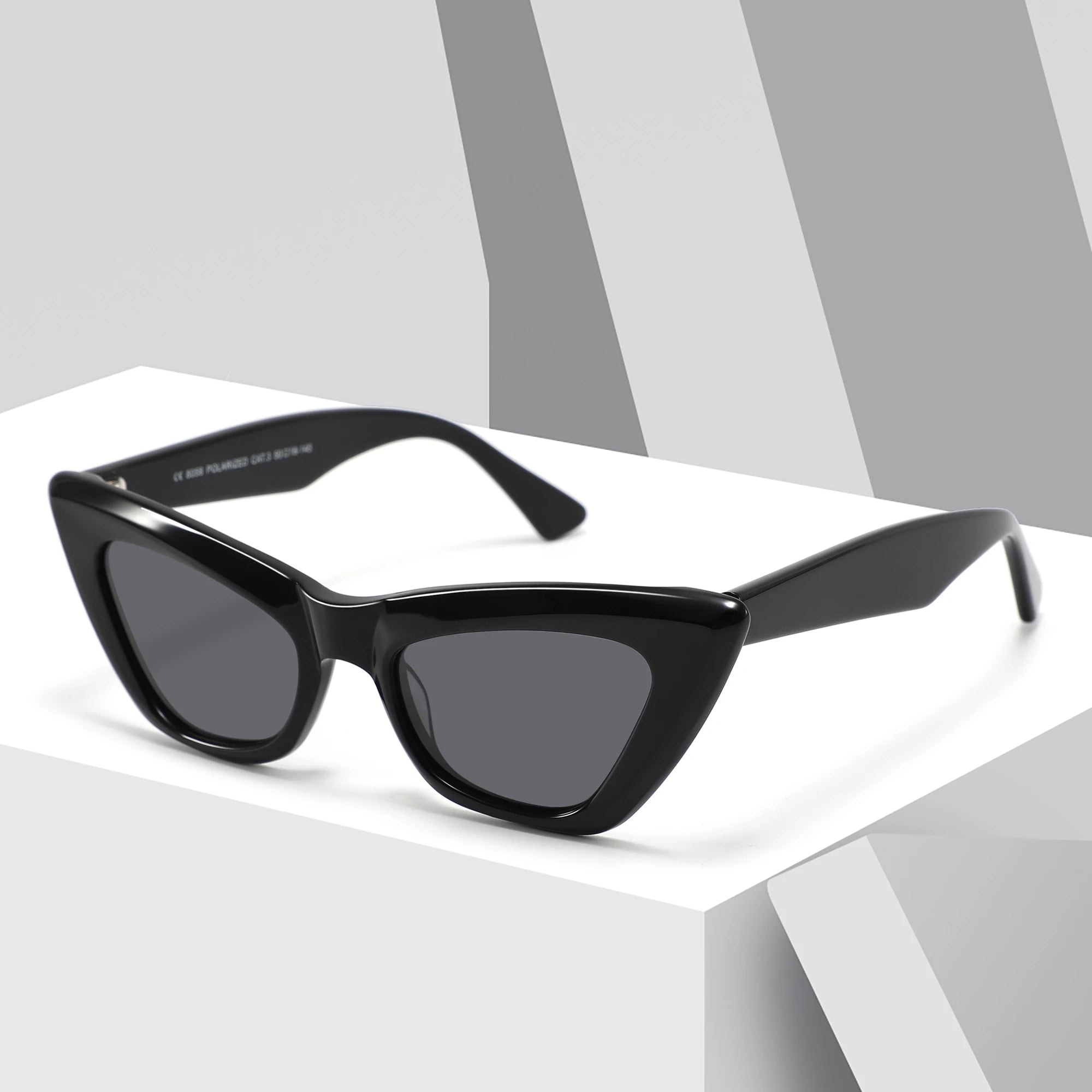 CONCHEN 2024 Fashion Design Vintage Uv400 TAC Polarized Lenses Custom logo Brand Acetate Sunglasses for Women