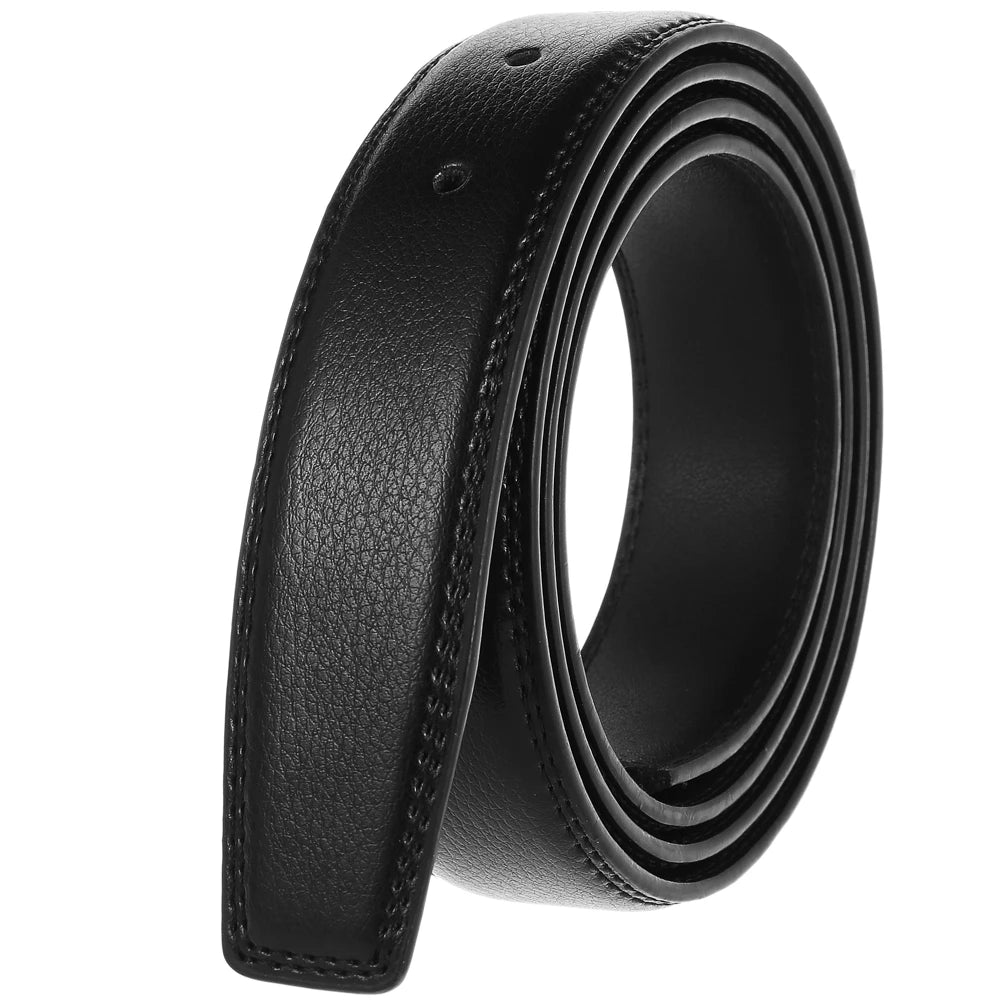 Men's Pin Buckle Perforated Belt Strip DK35-327