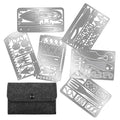 Baiyuheng Factory Direct Low Price Black Multifunction Multi-Tool Credit Card