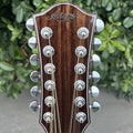 China Aiersi Brand Wholesale Cutaway Shape 41 Inch Acoustic Guitar 12 String Electric Folk Musical Instrument Glossy Finish