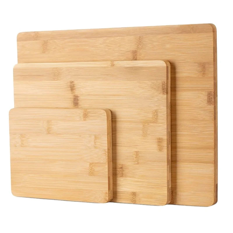 Custom Kitchen Food-grade Organic Sturdy Heavy Duty Wooden Chopping Blocks Bamboo Cutting Board  in Kitchen
