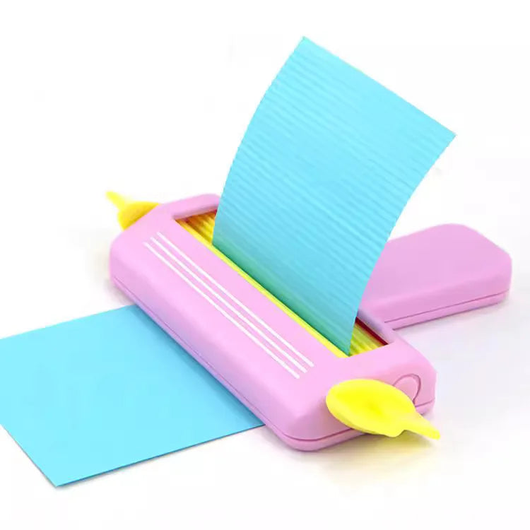 Kamei Creasing Machine Roller Paper Cylinder Embosser Children's Handbook Roller Embossing Embosser Kindergarten Hand Craft Pape