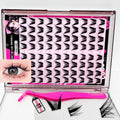 ST2 Rich Girl DIY Eyelash Clusters No-Glue Needed Self Adhesive Cluster Lash Extension Wispy Press on Lashes Wholesale