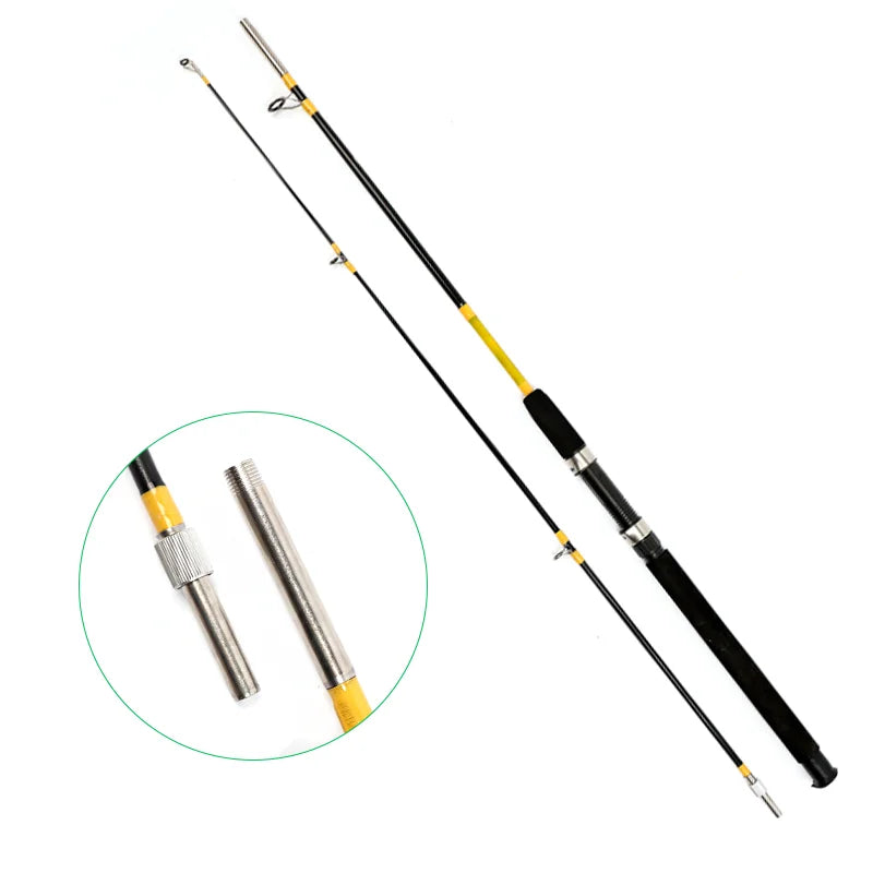 Wholesale Cheap 1.5m-3.0m Solid Fiberglass Surf Fishing Rod and Reel Combo Light Action