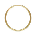 Real Gold Filled Hoops Earring Findings Wholesale Jewelry 14K Gold Filled Earring Hoops