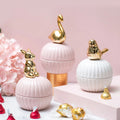 Ceramic Jewelry Boxes Cartoon Animals Jewelry Packaging Box for Wedding Party Valentines Day Gifts Decoration