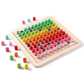 New Arrival Enlightenment Wooden Children's Early Educational Arithmetic Cognitive Wooden Montessori Hundred Board Game