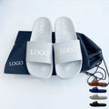 New Designer Custom 3D Rubber Straps Embossed Beach Flip Flop Men Slides Slippers With Logo