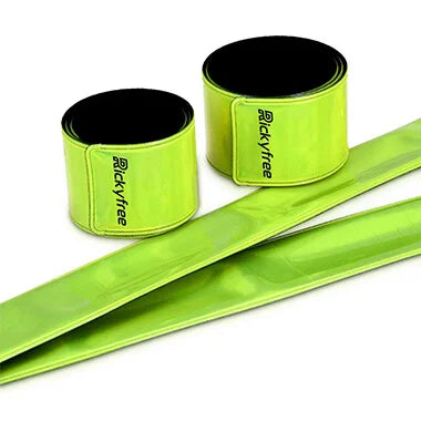 Reflective Safety Slap Bracelet Bracelet Reflex Snap Wrap Safety Armband Reflector Arm Band