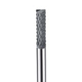 JR143 CNC 3mm-8mm Diamond Coating Corn Teeth Flat End Mill Corn Milling Cutter for Processed Graphite