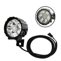 Wholesale Horn Headlight Illuminated by Six Beads Lamp Bicycle Front Horn Light for Electric Bicycle and Scooters
